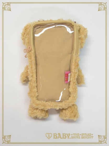 【予約】もしもしくまくみゃちゃんスマホポーチ