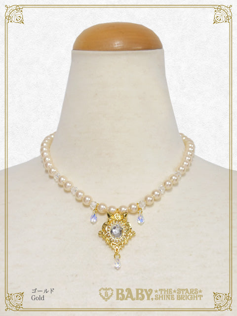 シャイニークリスタルネックレス