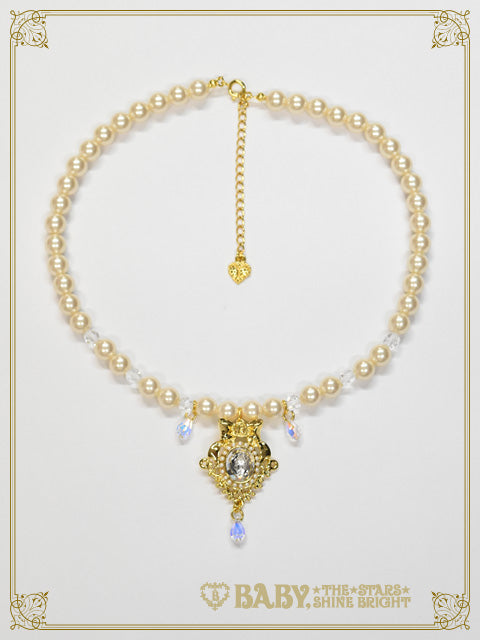 シャイニークリスタルネックレス