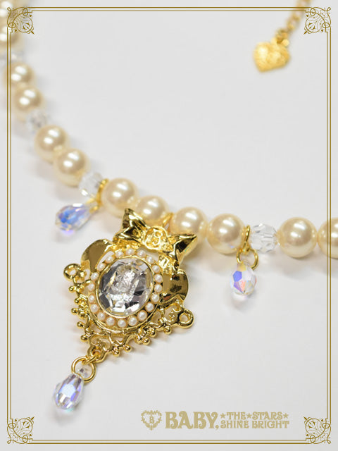 シャイニークリスタルネックレス