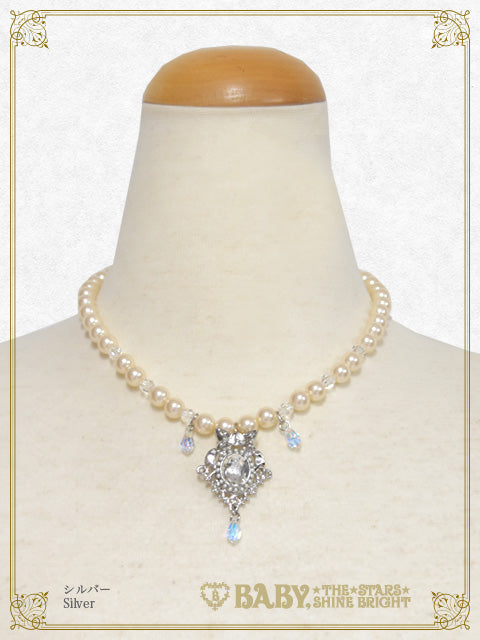 シャイニークリスタルネックレス