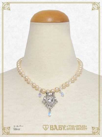 シャイニークリスタルネックレス