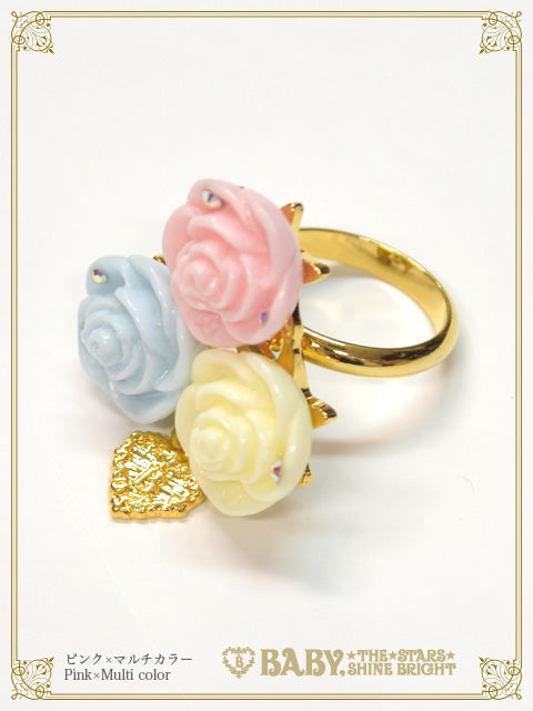 月夜の森のAURORA Soirée リング