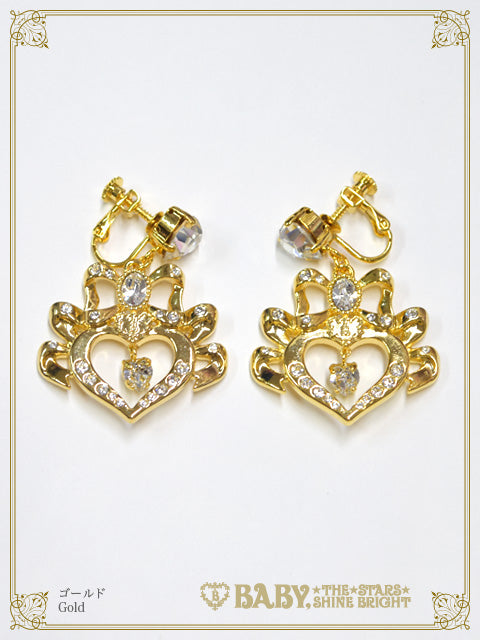 Etoile Princesse♡coeur ピアス　ピンクゴールド Etoile Princesse♡cœur Earrings – BABY, THE STARS SHINE BRIGHT