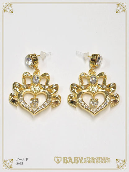 Etoile Princesse♡cœur Pierced earring