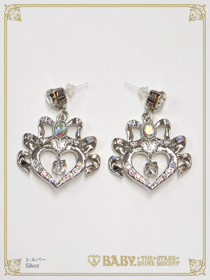 Etoile Princesse♡cœur Pierced earring