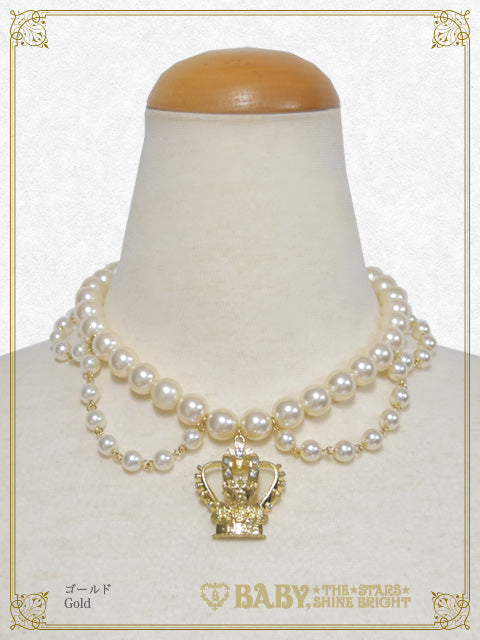 Crown Pearl Choker