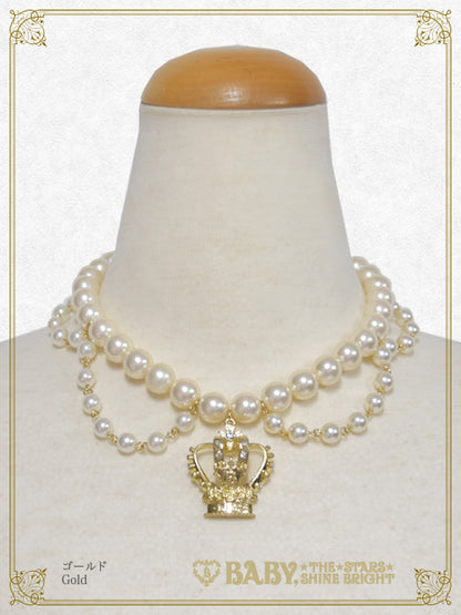 Crown Pearl Choker