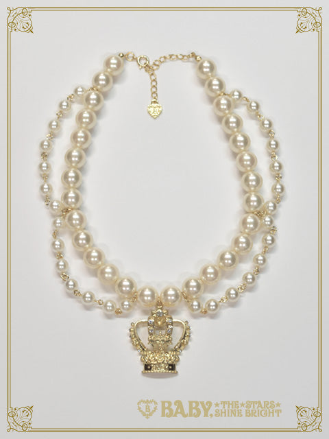Crown Pearl Choker