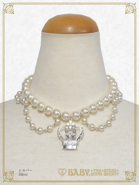 Crown Pearl Choker