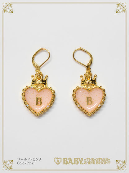 HEART TRUMP Pierced earring