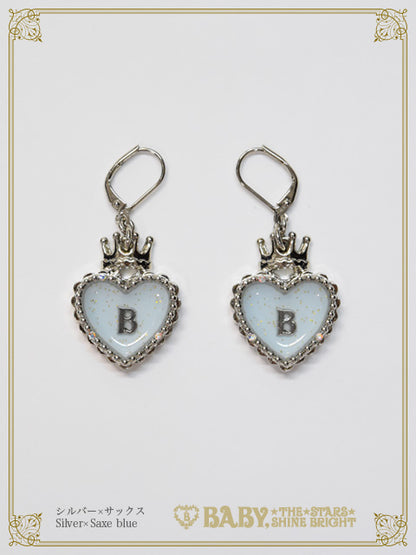 HEART TRUMP Pierced earring