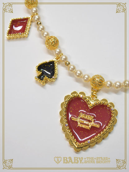 HEART TRUMPネックレス