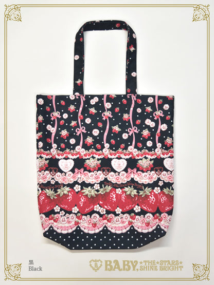 Juicy Strawberry Memory Tote Bag