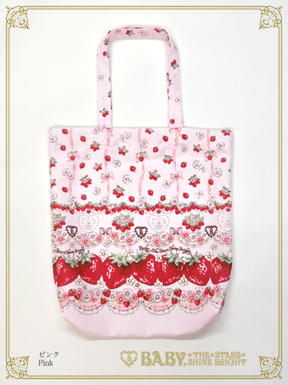 Juicy Strawberry Memory Tote Bag