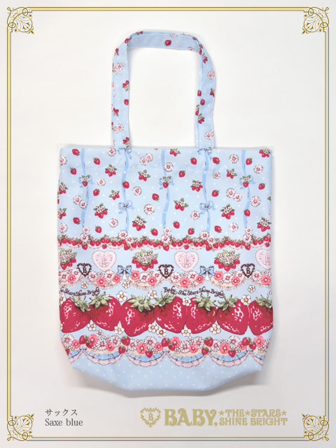 Juicy Strawberry Memory Tote Bag