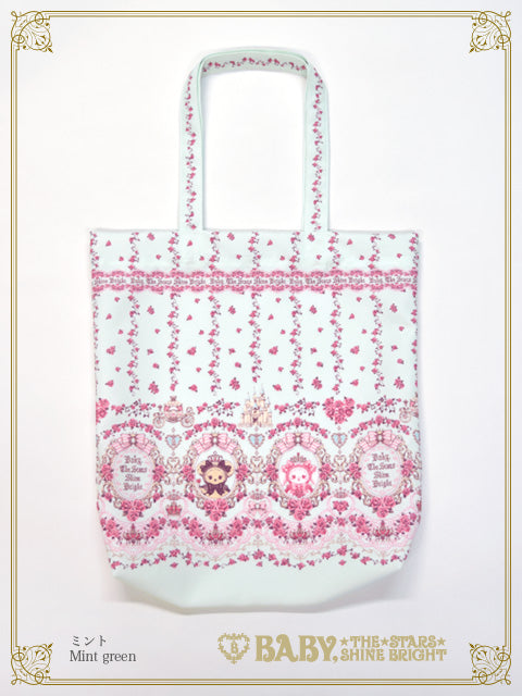 【予約】くみゃちゃんの La Princesse Éternelle柄 トート Bag
