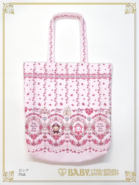 【予約】くみゃちゃんの La Princesse Éternelle柄 トート Bag