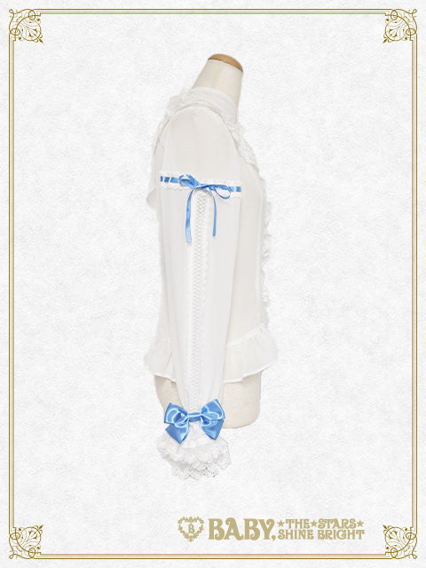 [Pre-order] Christina Bouquet Princess Chiffon Blouse