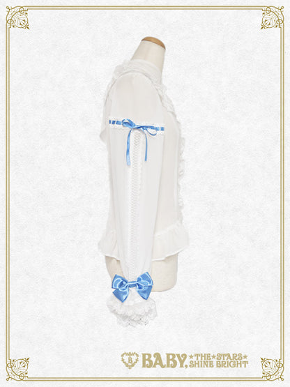 [Pre-order] Christina Bouquet Princess Chiffon Blouse