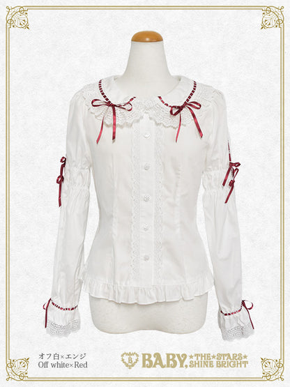 【予約】Ribbon Ribbon♡Wrapping Heart ブラウス