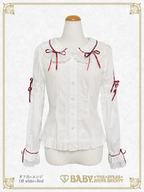 【予約】Ribbon Ribbon♡Wrapping Heart ブラウス