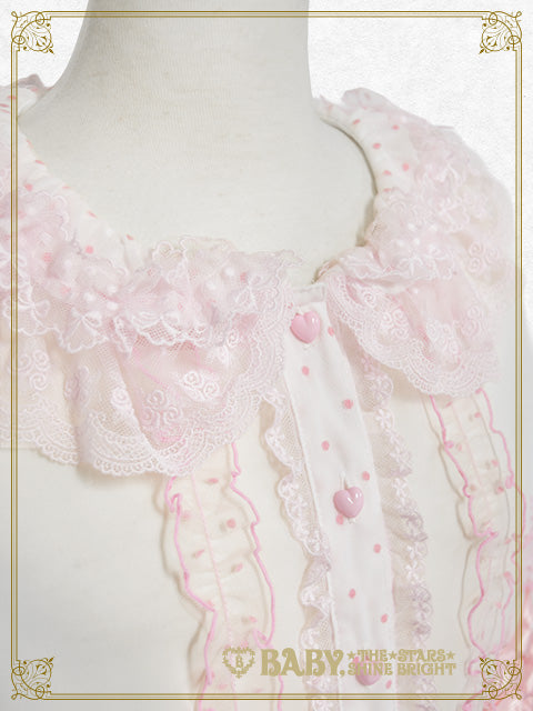 【予約】Ruban♡Crème à la vanille ブラウス