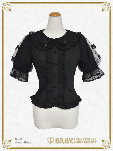Little Kitten Lucy♡Dot tulle Blouse – BABY, THE STARS SHINE BRIGHT