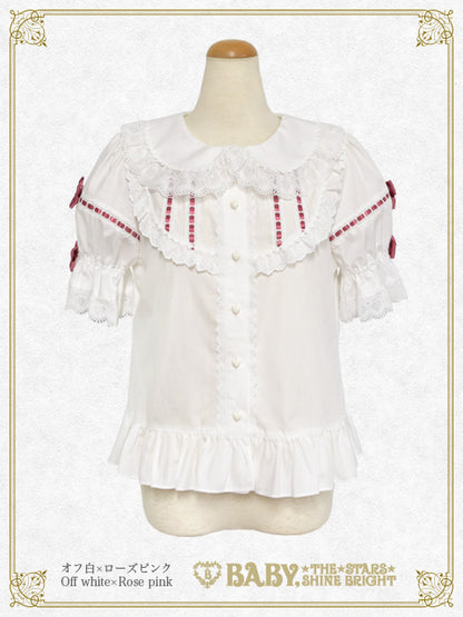 [Pre-order] BABY Ribbon Sweet Diary Blouse