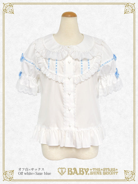 [Pre-order] BABY Ribbon Sweet Diary Blouse