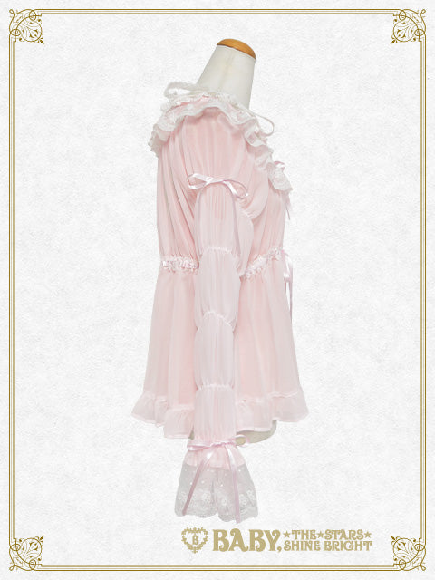 [Pre-order] Cinderella Shirring Chiffon Blouse