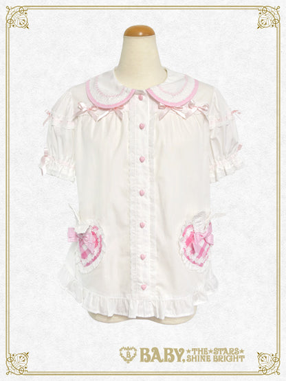 【予約】Alice Meets the White Rabbit ブラウス