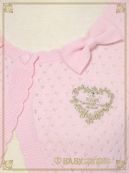 Ribbon Ribbon half sleeves bolero