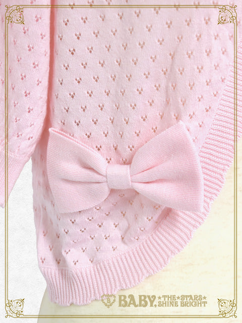 Ribbon Ribbon half sleeves bolero