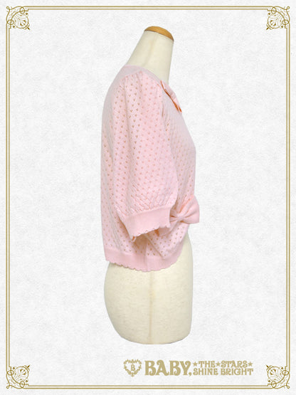 Ribbon Ribbon half sleeves bolero