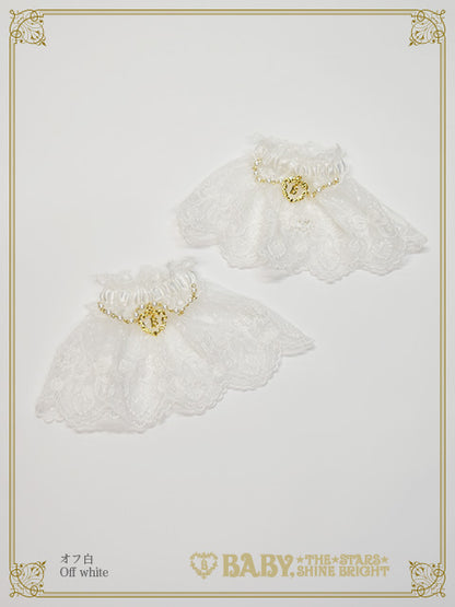 Lacy Twinkle Baby Ribbon cuffs