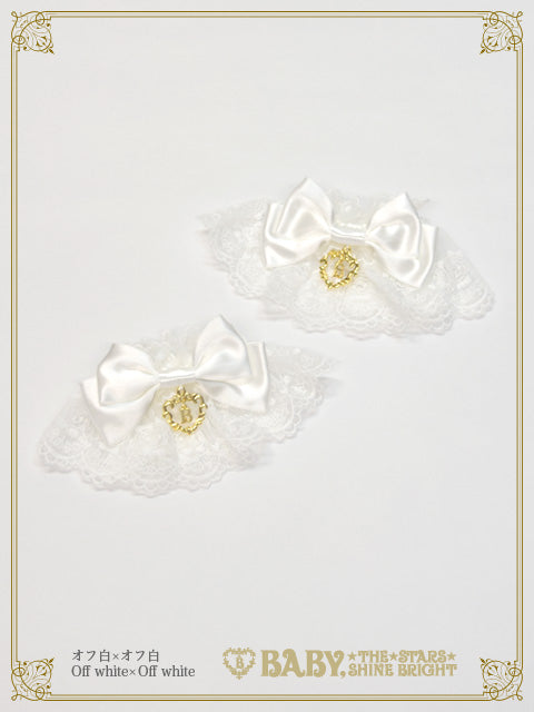 うさくみゃちゃんチュールレースのお袖とめ