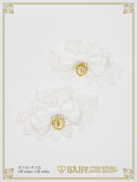 Pre-order] Grosgrain Ribbon Tulle Lace Cuffs – BABY, THE STARS