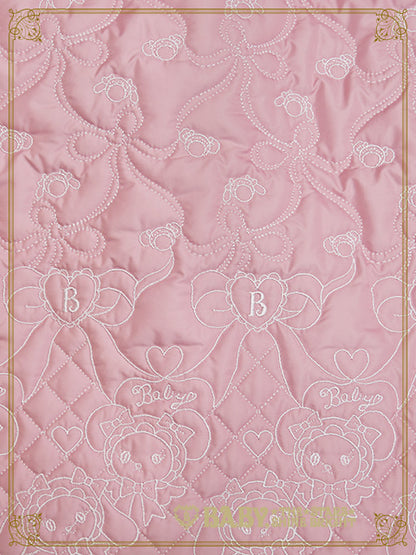 くみゃちゃんのRibbon キルティングロングコート