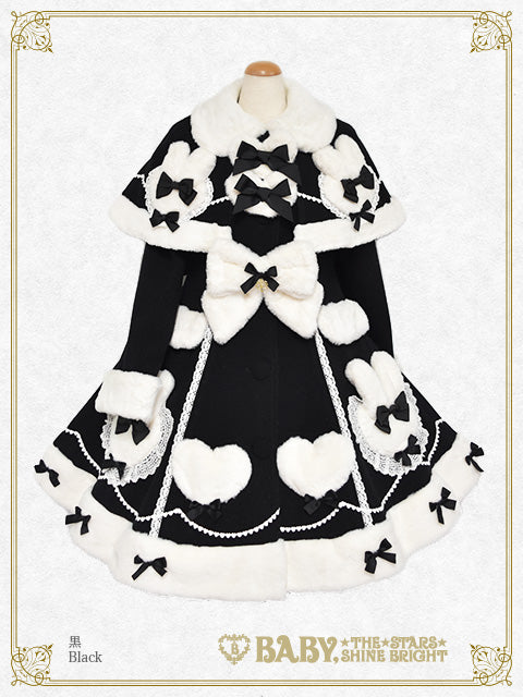 ✾BABY,STARS SHINE BRIGHT✾うさ耳コート　ブラック 予約】うさぎさんのミルキーコート – BABY, THE STARS SHINE BRIGHT