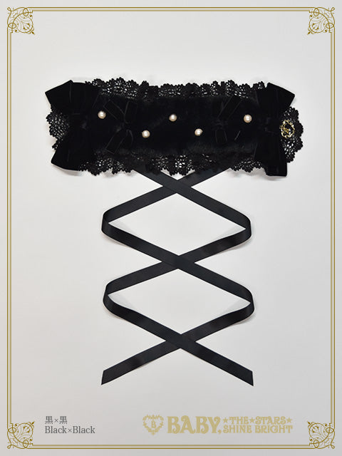【予約】Ruban de Noël Neigeヘッドドレス