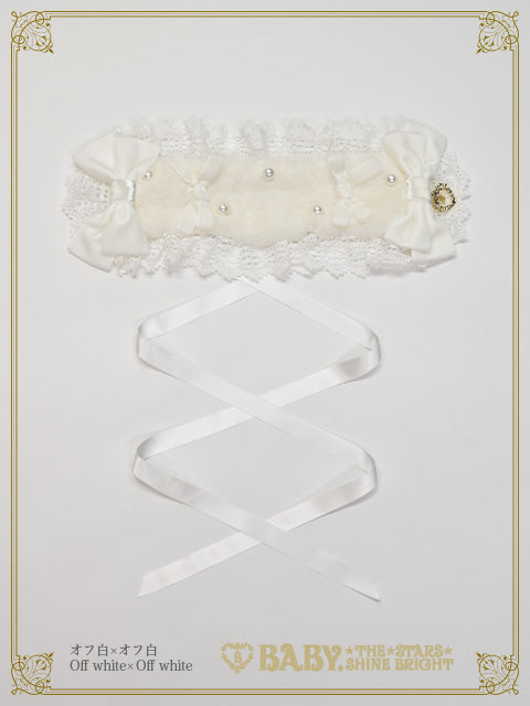 【予約】Ruban de Noël Neigeヘッドドレス