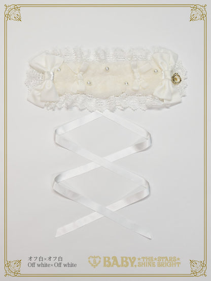 【予約】Ruban de Noël Neigeヘッドドレス