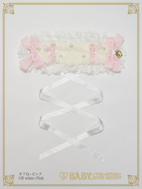 【予約】Ruban de Noël Neigeヘッドドレス
