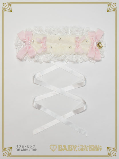 【予約】Ruban de Noël Neigeヘッドドレス