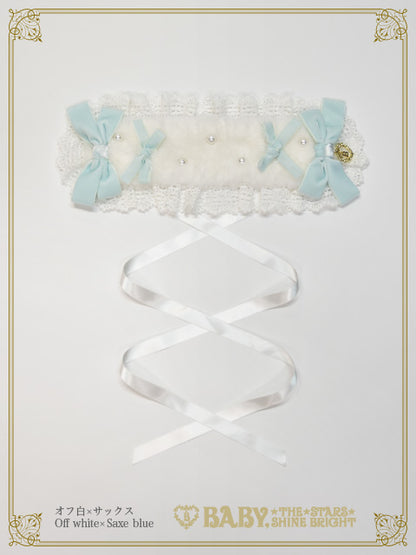 【予約】Ruban de Noël Neigeヘッドドレス