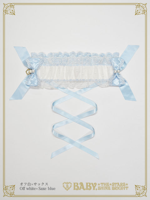 【予約】Sugar powder♡Dot Tulle ヘッドドレス