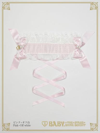 【予約】Sugar powder♡Dot Tulle ヘッドドレス