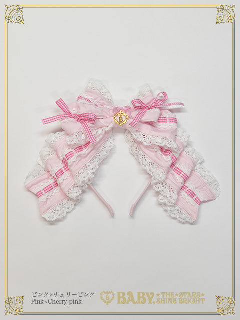 [Pre-order] Lovely hearty♡fairy-tale Head bow