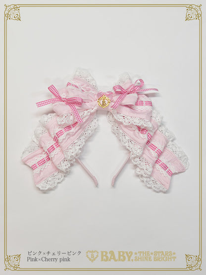 [Pre-order] Lovely hearty♡fairy-tale Head bow